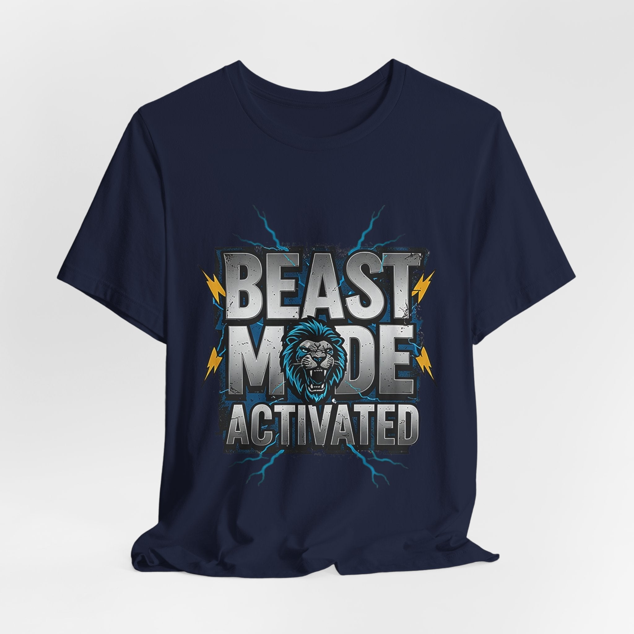 Beast Mode Activated Gym T-Shirt - Motivational Workout Tee - Unisex Fitness Apparel
