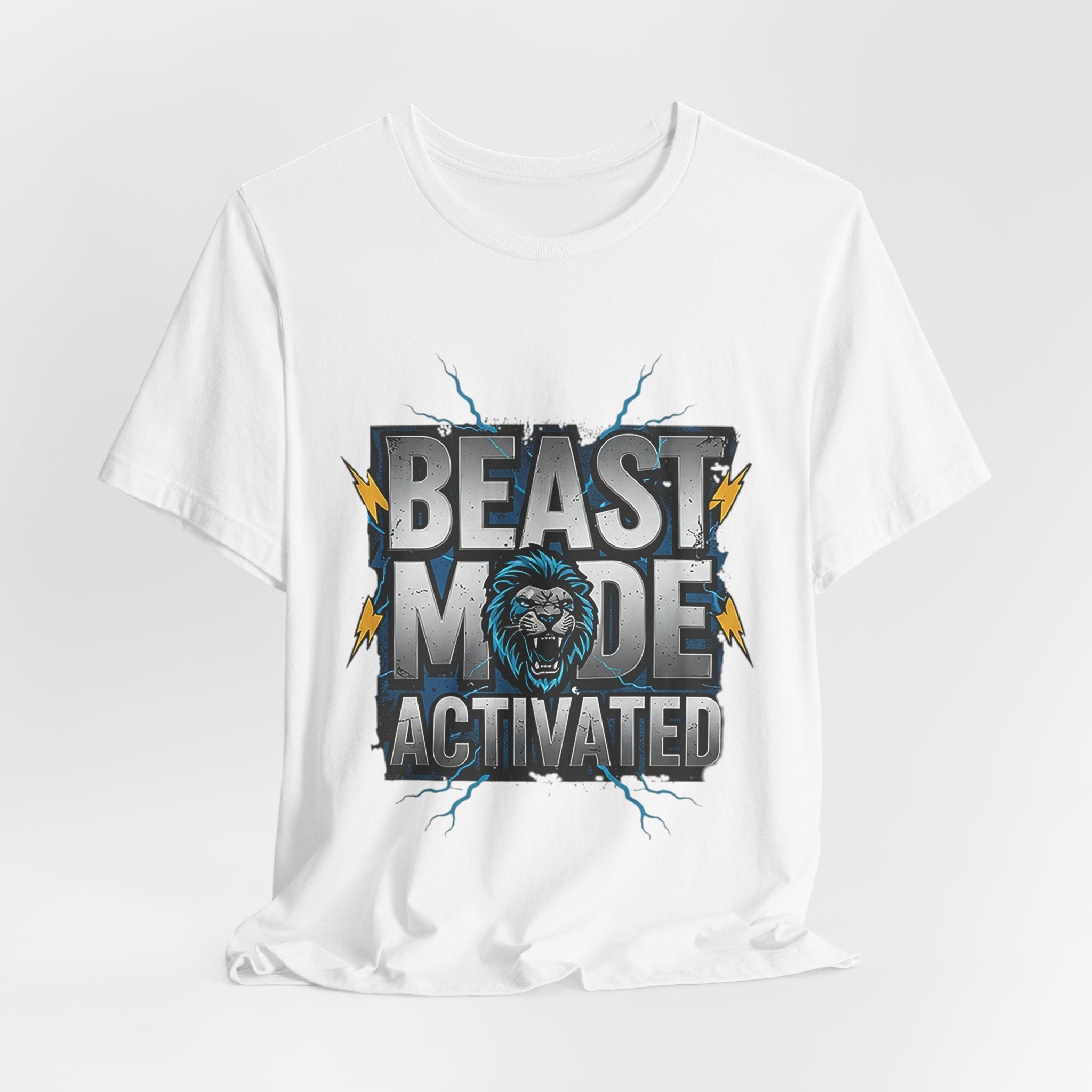 Beast Mode Activated Gym T-Shirt - Motivational Workout Tee - Unisex Fitness Apparel